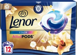 Lenor All In 1 Pods Amber & Orchidee - Waspods - 4 X 12 Wasbeurten Voordeelverpakking -Wasbenodigdheden Winkel 1200x865