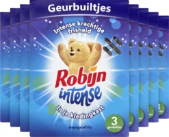 Robijn Intense Geurbuiltjes - 8 X 3 Stuks - Voordeelverpakking -Wasbenodigdheden Winkel 1200x971 5