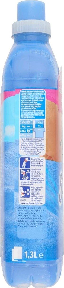 Soupline Hemels Fris Geconcentreerde Wasverzachter 6 X 52 Wasbeurten - Voordeelverpakking 4 Soupline Hemels Fris Geconcentreerde Wasverzachter 6 X 52 Wasbeurten - Voordeelverpakking - Afbeelding 4