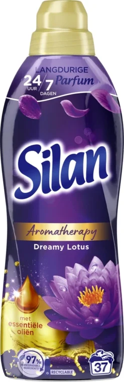 Silan Aroma Therapy Dreamy Lotus Wasverzachter - 6 X 37 Wasbeurten - Voordeelverpakking -Wasbenodigdheden Winkel 390x1200