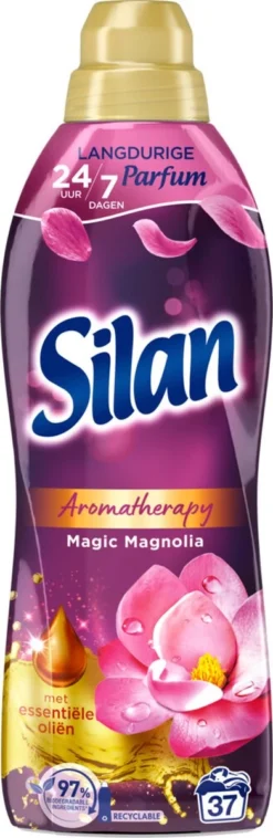 Silan Aroma Therapy Magic Magnolia Wasverzachter - 6 X 37 Wasbeurten - Voordeelverpakking -Wasbenodigdheden Winkel 391x1200 1