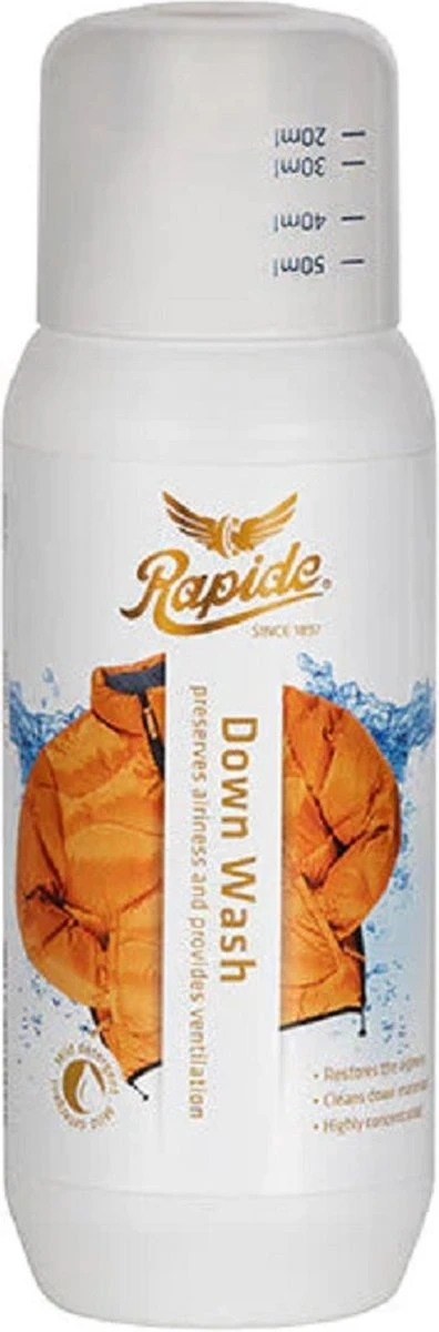 Rapide Dons Fijnwasmiddel 300 Ml Voor Donsjassen, Slaapzakken 2 Rapide Dons Fijnwasmiddel 300 Ml Voor Donsjassen, Slaapzakken - Afbeelding 2