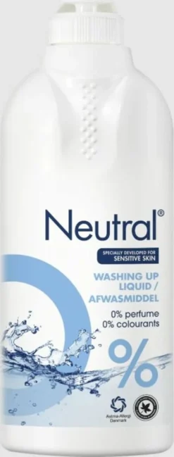 Neutral - Afwasmiddel - 500ml -Wasbenodigdheden Winkel 457x1200