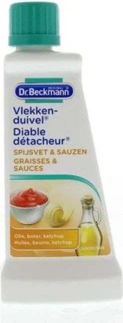 Dr. Beckmann Vlekkenduivel Spijsvet & Sauzen 50 Ml -Wasbenodigdheden Winkel 458x1200