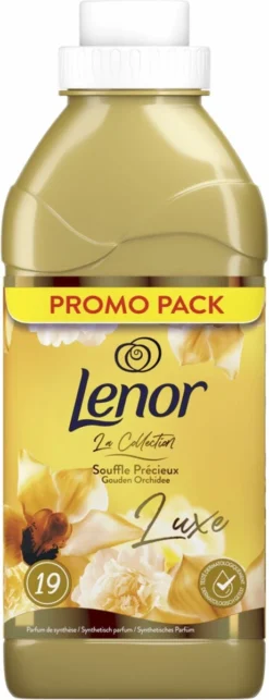 Lenor Gouden Orchidee - Wasverzachter - Voordeelverpakking 8 X 19 Wasbeurten -Wasbenodigdheden Winkel 461x1200