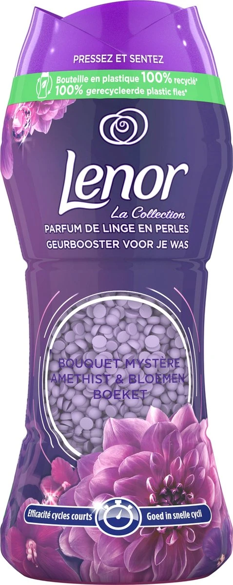 Lenor Amethist En Bloemen - In-Wash Geurbooster - Voordeelverpakking 6 X 16 Wasbeurten 2 Lenor Amethist En Bloemen - In-Wash Geurbooster - Voordeelverpakking 6 X 16 Wasbeurten - Afbeelding 2