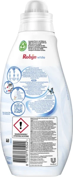 Robijn Klein & Krachtig Classics Stralend Wit Vloeibaar Wasmiddel - 8 X 19 Wasbeurten - Voordeelverpakking 9 Robijn Klein & Krachtig Classics Stralend Wit Vloeibaar Wasmiddel - 8 X 19 Wasbeurten - Voordeelverpakking -Wasbenodigdheden Winkel 494x1200 14