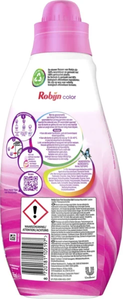 Robijn Klein & Krachtig Classics Color Pink Sensation Vloeibaar Wasmiddel - 8 X 19 Wasbeurten - Voordeelverpakking 10 Robijn Klein & Krachtig Classics Color Pink Sensation Vloeibaar Wasmiddel - 8 X 19 Wasbeurten - Voordeelverpakking -Wasbenodigdheden Winkel 494x1200 7