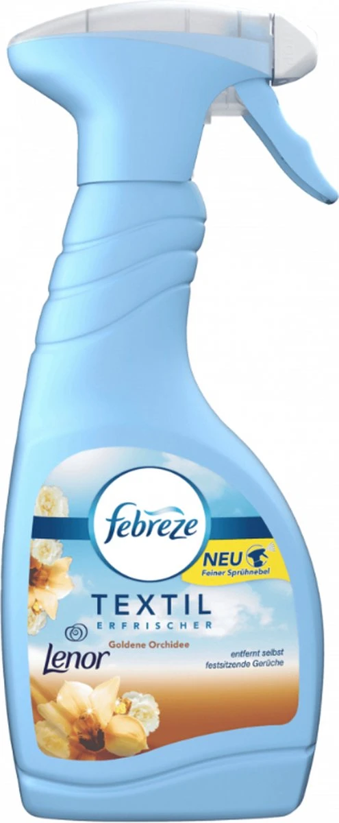 Febreze Textielverfrisser Spray | Met De Geur Van Lenor | Gouden Orchidee | 500ml | Verwijderd Nare Geuren 1 Febreze Textielverfrisser Spray | Met De Geur Van Lenor | Gouden Orchidee | 500ml | Verwijderd Nare Geuren