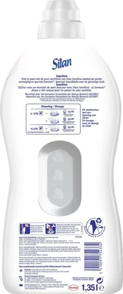 Silan Sensitive Wasverzachter - Baby En Gevoelige Huid - Grootverpakking - 54 Wasbeurten 11 Silan Sensitive Wasverzachter - Baby En Gevoelige Huid - Grootverpakking - 54 Wasbeurten -Wasbenodigdheden Winkel 505x1200 1