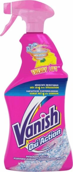 Vanish Oxi Action Spray Voorbehandeling - 750 Ml - Vlekverwijderaar -Wasbenodigdheden Winkel 514x1200