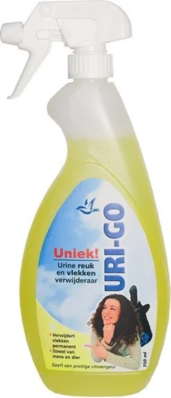 Uri-go Urinegeur En -vlekverwijderaar 750ml 8 Uri-go Urinegeur En -vlekverwijderaar 750ml -Wasbenodigdheden Winkel 518x1200
