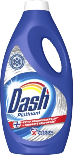 Dash Platinum Vloeibaar Wasmiddel - Extra Reinigingskracht - Voordeelverpakking 4 X 30 Wasbeurten -Wasbenodigdheden Winkel 568x1200