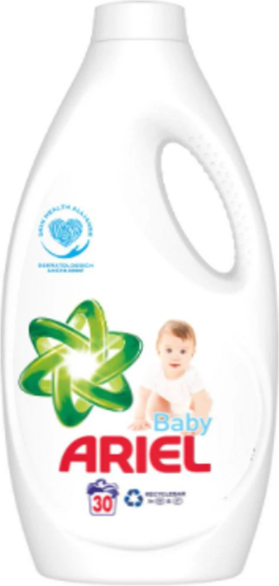 Ariel Baby Vloeibaar Wasmiddel 30 Wasbeurten. Dermatologisch Getest 1 Ariel Baby Vloeibaar Wasmiddel 30 Wasbeurten. Dermatologisch Getest