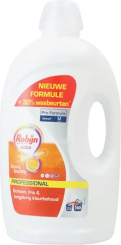 Robijn Professional Klein & Krachtig Wasmiddel Color 4,32L