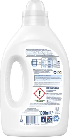 Neutral Kleur Vloeibaar Wasmiddel - 3 X 20 Wasbeurten - Voordeelverpakking -Wasbenodigdheden Winkel 614x1200 8