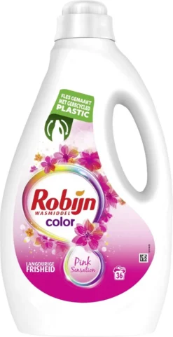 Robijn Color Pink Sensation Vloeibaar Wasmiddel - 5 X 36 Wasbeurten - Voordeelverpakking -Wasbenodigdheden Winkel 616x1200 8