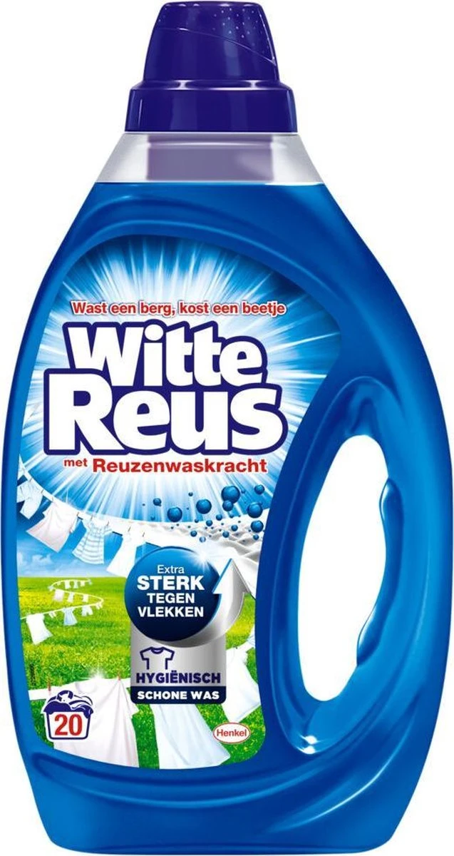 Witte Reus Vloeibaar Wasmiddel 1 Liter 1 Witte Reus Vloeibaar Wasmiddel 1 Liter