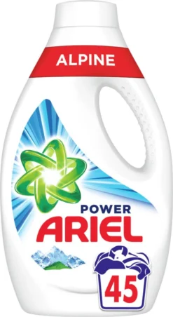 4x Ariel Vloeibaar Wasmiddel Alpine 2475 Ml