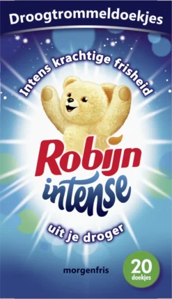 Robijn Droogtrommeldoekjes Intense 20 Stuks 16 Robijn Droogtrommeldoekjes Intense 20 Stuks -Wasbenodigdheden Winkel 690x1200 1