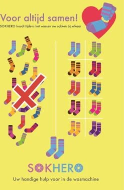 Sokhero - Sokken Waszak Cadeau - Wassen Sok Organiser - Wasmachine Sock Clips Wasnet - Ideale Praktische Knijpers Waslijn - Drogen Huishouden Wasknijpers - (15 Stuks 5 Kleuren Voor Sokken) -Wasbenodigdheden Winkel 779x1200