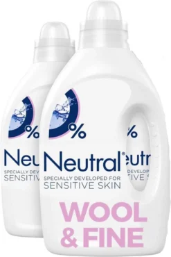 Neutral Vloeibaar Fijnwasmiddel - Wol & Fijn - 2 X 20 Wasbeurten