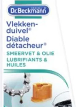 Dr. Beckmann Vlekkenduivel Smeervet & Olie 50 Ml -Wasbenodigdheden Winkel 854x1200