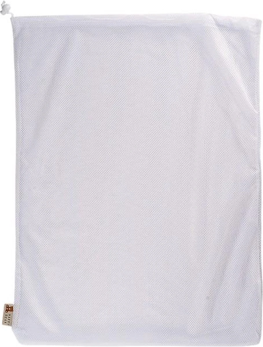 HappyBear | Wasnet | 45cm X 60cm | Afsluitbaar Trekkoord | Mesh Stof | Inhoud - 10-15 Wasbare Luiers 2 HappyBear | Wasnet | 45cm X 60cm | Afsluitbaar Trekkoord | Mesh Stof | Inhoud - 10-15 Wasbare Luiers - Afbeelding 2