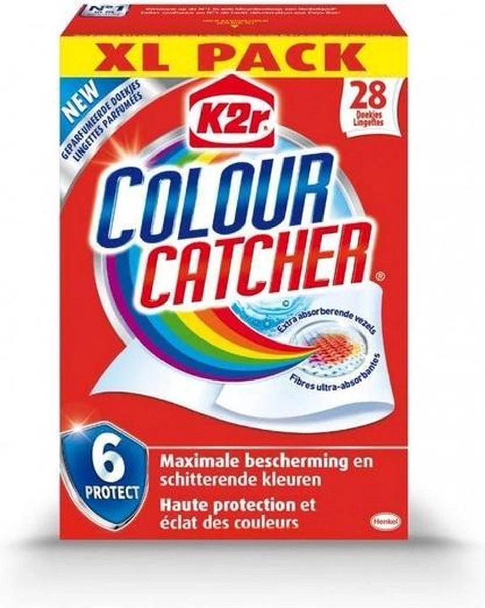 K2r Colour Catcher - Anti Kleurdoorloopdoekjes - Kleurbeschermer - 28 Stuks 3 K2r Colour Catcher - Anti Kleurdoorloopdoekjes - Kleurbeschermer - 28 Stuks - Afbeelding 3