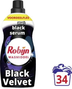 Robijn Klein & Krachtig Wasmiddel Black Velvet 1,19 Liter -Wasbenodigdheden Winkel 962x1200 1