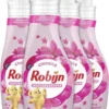 Robijn Summer Pink Wasverzachter - 4 X 30 Wasbeurten - Voordeelverpakking
