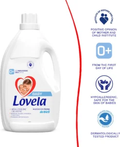 Lovela - Wasmiddel - Hypoallergene Melk - Voor Het Wassen Van Baby & Witte Kleding - 4,5l 9 Lovela - Wasmiddel - Hypoallergene Melk - Voor Het Wassen Van Baby & Witte Kleding - 4,5l -Wasbenodigdheden Winkel 983x1200