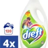 Dreft Regular - 4 X 30 Wasbeurten (120) - Wasmiddel - Voordeelverpakking